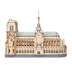 Rolife: Rowood Paris Cathedral 3D Wooden Puzzle TG511 [PRE-ORDER]