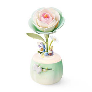 Rokr: ROKR - Minty Camellia Lamp DIY 3D Flower Night Light AF02S [PRE-ORDER]