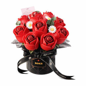 ROKR - Red Rose Bouquet DIY 3D Puzzle AF02J [PRE-ORDER]