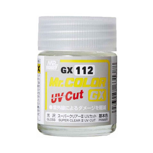 MR HOBBY - GSI Creos Mr. Color GX Super Clear III UV Cut Gloss 18ml GX112