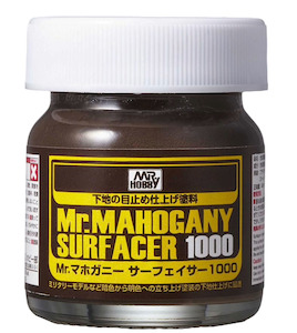 New Arrivals: MR HOBBY - GSI Creos Mr. Mahogany Surfacer 1000 40ml SF290