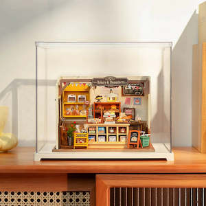 Display Cases Stands 1: Rolife Miniature House Stackable Display Box DF03L