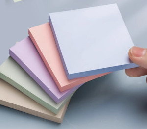 Art Office Supplies: Deli 400 Sheets Morandi Color Series Sticky Notes