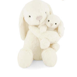 Jamie Kay - Snuggle Bunnies Plush Frankie the Hugging Bunny Marshmallow