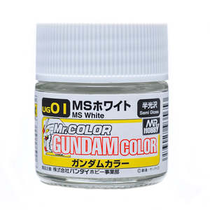 Mr Hobby: MR HOBBY - GSI Creos Gundam Color MS White 10ml UG01