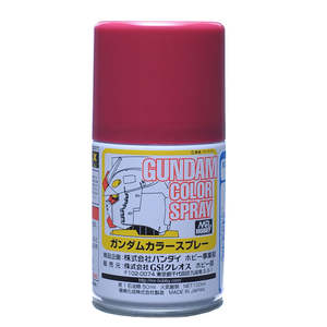 MR HOBBY - GSI Creos Gundam Color Spray MS Char’s Red 100ml SG11