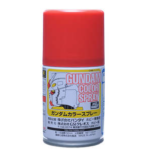 MR HOBBY - GSI Creos Gundam Color Spray Sazabi Red 100ml SG12