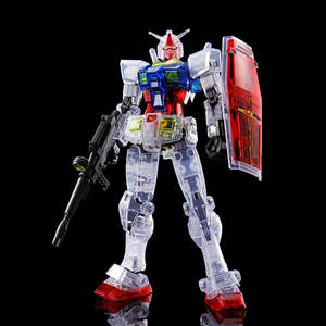 1 144 Real Grade: GUNDAM - P-Bandai 1/144 HG RX-78-2 Gundam [Beyong Global - Clear Color]