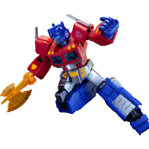 1 144 High Grade: Blokees Transformers G1 Optimus Prime 20cm Luminous Eyes AE01 Model Kit [PRE-ORDER]
