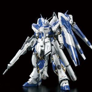 Bandai: GUNDAM - 1/144 Gundam Base RG hi-nu Gundam [Titanium Finish]