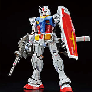 GUNDAM - 1/100 Gundam Base MG RX-78-2 Gundam Ver. 3.0 [Titanium Finish]