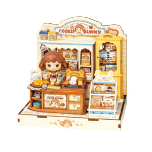 Rolife: Rolife Cookii Bunny's Cookie Shop DIY Miniature House DG177 [PRE-ORDER]