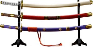 TAMASHII - One Piece Roronoa Zoro Three Swords Set (Wado Ichimonji, Sandai Kitet&hellip;