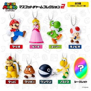Bandai: Super Mario Brothers - Super Mario Mascot Charm Collection 2
