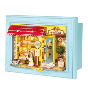 Rolife: Rolife Fluffy Cat Bakery 3D Wooden Puzzle DP001