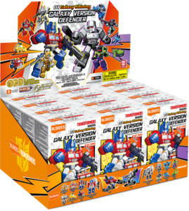 Blokees Transformers Galaxy Version Defender 01 Shattered Alliance Blind Box
