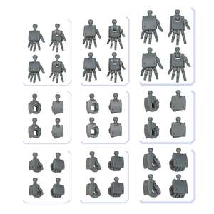 Bandai: GUNDAM - Gundam Option Parts Set Gunpla 03 (Build Hands Square Shape)