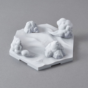 Bandai Customize Scene Base (Snowfield Ver.)