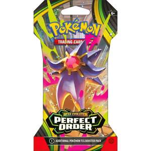 Trading Card Games: Pokemon TCG - Mega Evolution 3 Perfect Order Booster Hanger Pack Assorted