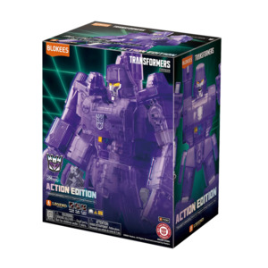 1 144 High Grade: Blokees Transformers Action Edition 02 - G1 Megatron Energy Explosion Ver Model Kit Luminous Eyes