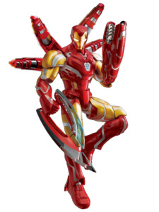 Blokees Marvel Hero Champion Class 01 - Iron Man MK85 SE Model Kits [PRE-ORDER]