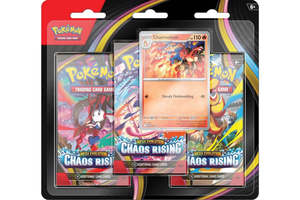 Pokemon TCG - Mega Evolution Chaos Rising 3 Booster Blister [PRE-ORDER]