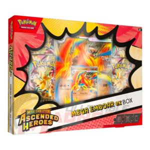 Pokemon TCG - Mega Evolution Ascended Heroes ex Box