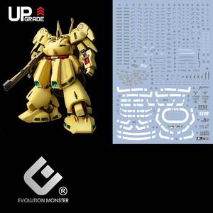 1 100 Master Grade: EVO Decal - MG 1/100 Gundam The-O - Fluorescent