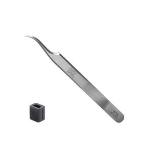 Stands Tools: Ray Studio RT-HD02 (Curved Tip) Stainless Steel Precision Tweezers