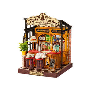 Rolife Tipsy Cat Bar DIY Miniature House DS054 [PRE-ORDER]