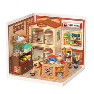Rolife Furry Friends' Home DIY Miniature House DW027 [PRE-ORDER]