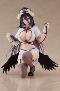 Taito - Overlord - Desktop Cute Figure Albedo (Nurse Version)