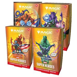 Trading Card Games: Magic The Gathering - Marvel Super Heroes Collector Commander Deck [PRE-ORDER]