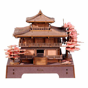 Rolife: Rolife Sakura Pavilion 3D Wooden Puzzle TGA07 [PRE-ORDER]