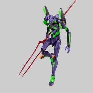 Greaterthan90lessthan180: YOLOPARK - Evangelion AMK PRO Series EVA-01 TEST TYPE Model Kit
