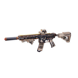 Rokr: ROKR M416 Carbine 3D Wooden Puzzle LQB02