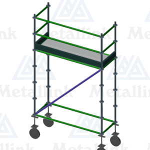 Mobile Scaffolding Aluminium 2m - Metallink