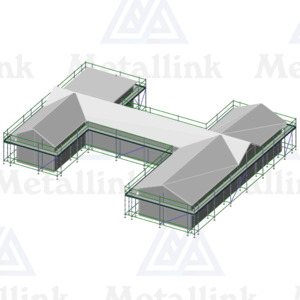 House Packs: 105m Developer's Pack: 4-in-1 Transforming Ringlock Scaffold - Metallink