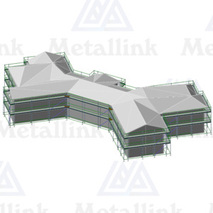Ultimate Developer's Pack: 4-in-1 Transforming Ringlock Scaffold, 118m, 2-Level - Metallink