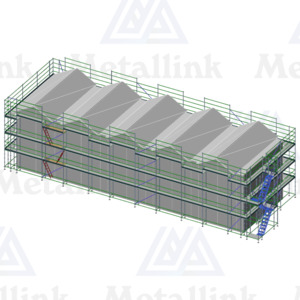 Housing Development Scaffolding Package for Sale - Metallink