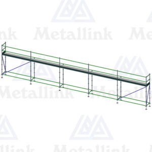 Diy: 15m Ringlock Scaffold, 1-Level Package - Metallink