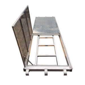 Aluminium Hatch Deck (w/ Ladder) - Metallink