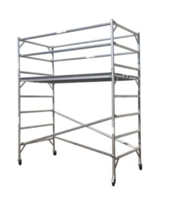 Aluminium: Aluminium Mobile Scaffold 3M – Double Width - Metallink