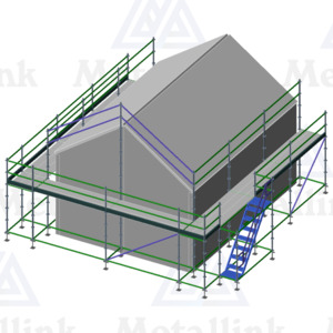 Roof Edge Protection Scaffolding Package for Sale - Metallink
