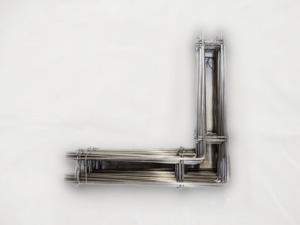 Bricklock Corner (stainless steel) - Metallink