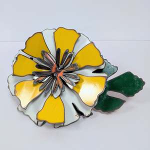 Corsage: Original Artwork Yellow & White Mt Cook Buttercup