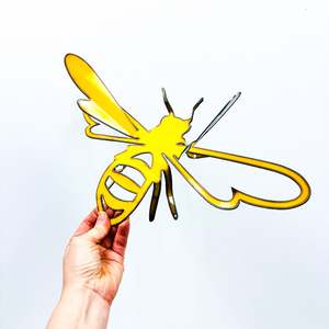 Yellow: Bee - Made from NZ Honey drums!