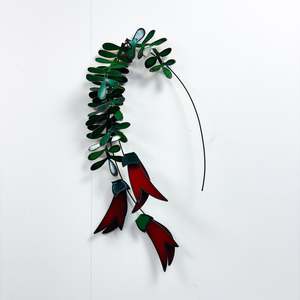 Red: Kakabeak Red Native Sprig