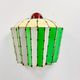 Wall Cupcake Sculpture - Green & White with Vanilla Sponge
