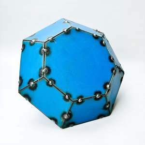 Light Blue Sapphire Gemstone Sculpture